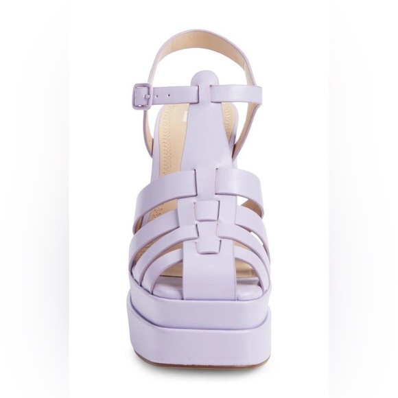 NEW! BP Purple Amaya Fisherman Platform Sandals - Size 10 - Picture 2 of 16